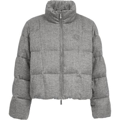 ONLY双向拉链90白鹅绒羽绒服