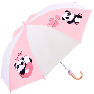 天堂伞雨具小学生男孩上学专用自动雨伞女童长柄伞大号轻便儿童伞