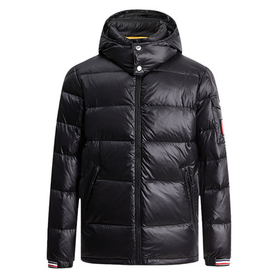 曼加龙新款90白鸭绒男士羽绒服