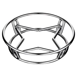 不锈钢锅架厨房家用置物架子放锅盖隔热防烫锅具锅垫支架蒸架收纳