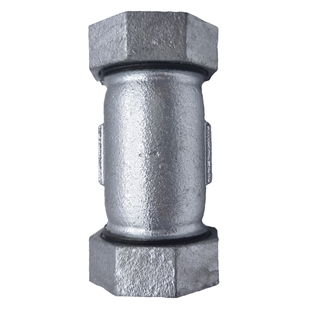 快接头铁水管镀锌管连接件铁管快速胶圈直接弯头三通单头内丝速接