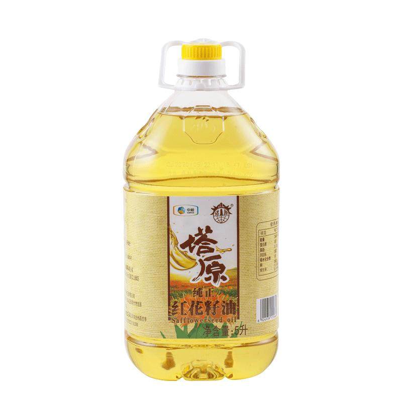 中粮塔原红花籽油亚油酸含量高