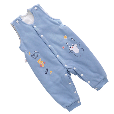 【舒软蓄温】免脱换尿布薄棉裤子