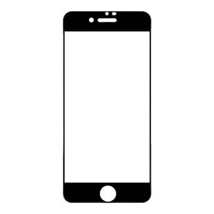 品胜适用苹果iPhone7P/8P钢化膜14/13高清玻璃手机膜黑色细边八全屏覆盖7plus全包边防指纹防摔保护贴膜3片装