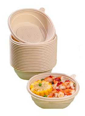 云蕾加厚玉米淀粉基一次性餐盒