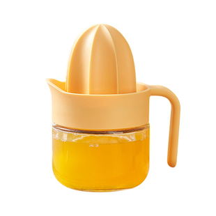 手动旋转榨汁杯家用压榨橙子榨汁机手动柠檬压汁器便携果汁挤汁器