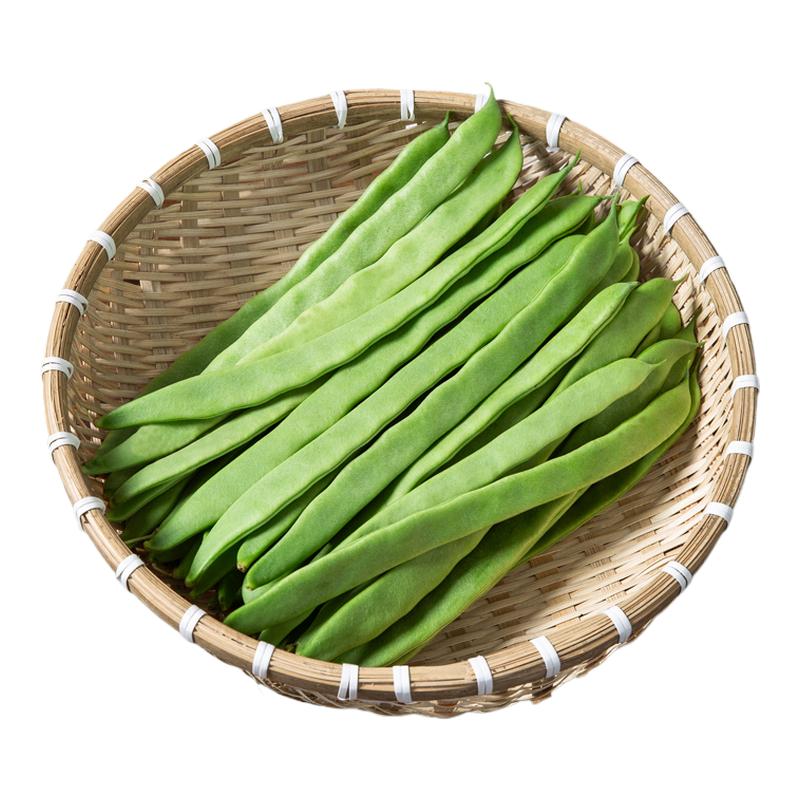 新鲜扁豆刀豆现摘当季应季蔬菜