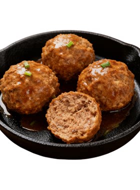 三珍斋红烧狮子头酱肉卤味猪肉丸子即食熟食传统乌镇特产四喜丸子