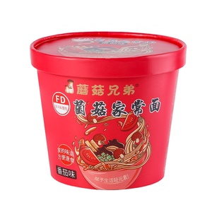 纯素食方便面米线米粉丝FD料家常面大桶装免煮速食泡面酸辣粉冻干