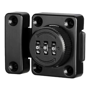 免打孔锁扣密码锁儿童安全锁柜门锁抽屉锁储物柜门锁插销锁冰箱锁