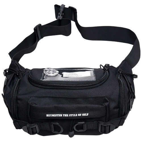 日系胸包男潮牌工装机能个性斜挎包单肩包百搭休闲运动单肩包腰包