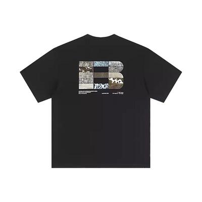 BONELESS官方折扣肌理图案T恤