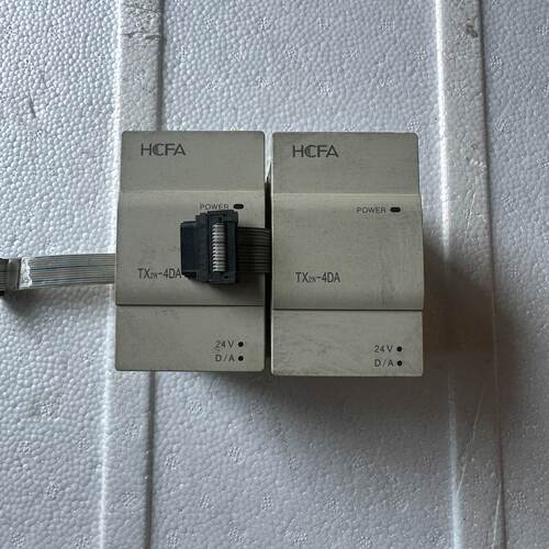 下单前咨询禾川PLC，HCFA，TX2N-4DA实物拍摄，成色如图，功