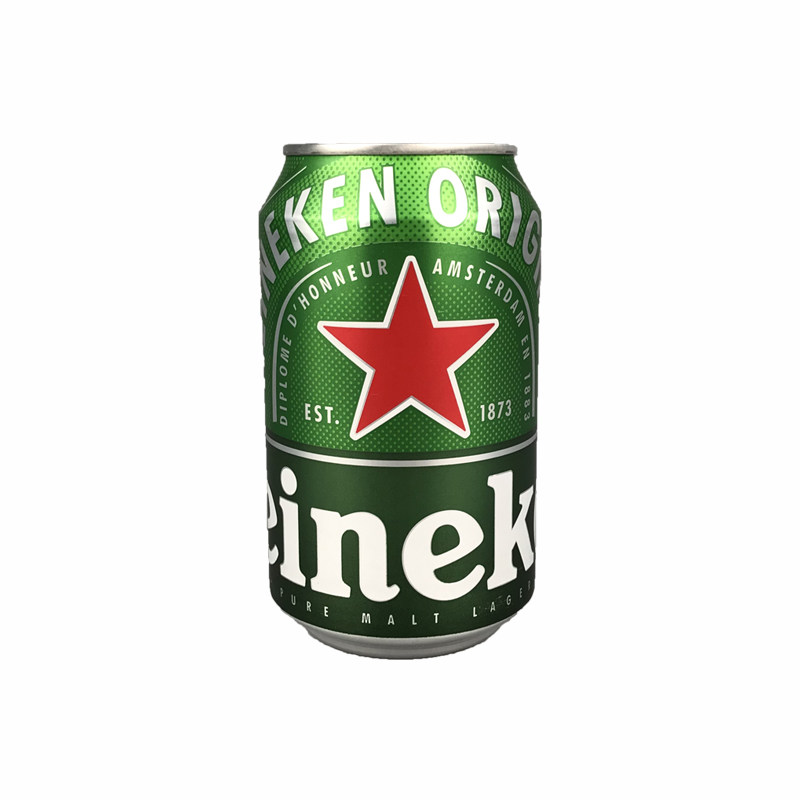 正品荷兰原装进口喜力啤酒330ml*24罐装500ml24听装经典拉格黄啤