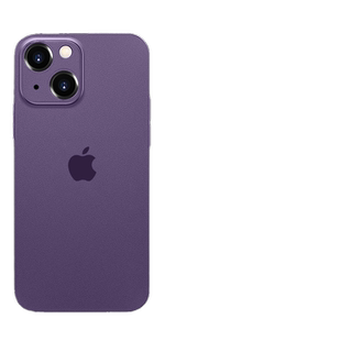适用苹果13手机壳新款超薄iPhone13promax透明磨砂mini镜头全包防摔13pro高级感耐脏紫ip软硅胶网红男女por潮