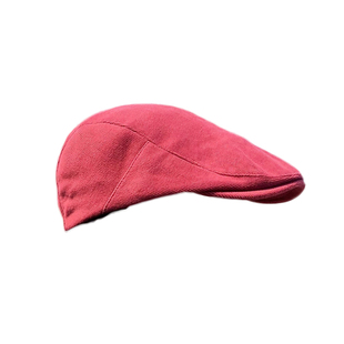 姚叔叔/洋气复古百搭vintage古着风格彩色系质感面料前进帽子女潮