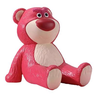 创意草莓熊手机支架桌面