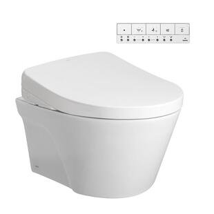 [焕新补贴] TOTO壁挂自动冲水开闭盖坐便器智能马桶822+4E360(02)