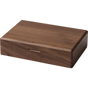 梵瀚 实木首饰收纳盒带锁新年礼物金器专用黄金珠宝手饰品盒子