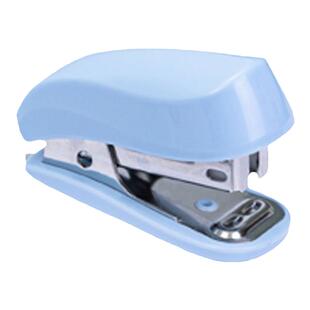 得力订书机迷你订书机起钉器小号学生用女生可爱装订桌面装订用品订书钉机文具用品可爱风