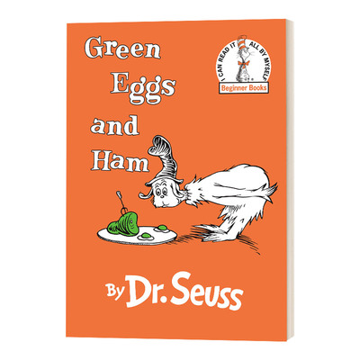 绿鸡蛋和火腿 英文原版 Green Eggs and Ham 苏斯博士精装绘本 Dr Seuss 廖彩杏书单 英文版 进口英语原版书籍