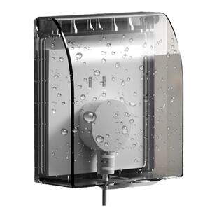 86型开关插座防水罩卫生间防溅盒浴室防水盒透明粘贴式电源保护罩