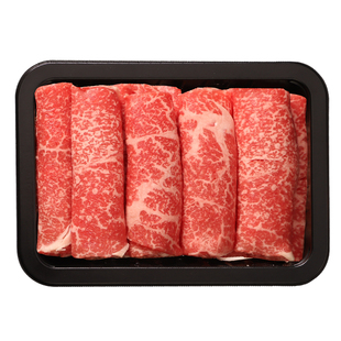 M9和牛雪花肥牛卷原切谷饲牛肉卷霜降雪花火锅烤肉食材