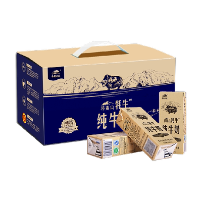 青藏祁莲纯牛奶含60%生牦牛乳