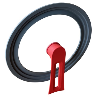 玻璃钢化可立手柄锅盖