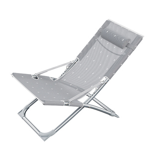 躺椅折叠椅午休办公室午睡床家用休闲懒人椅子工位睡觉两用靠背椅