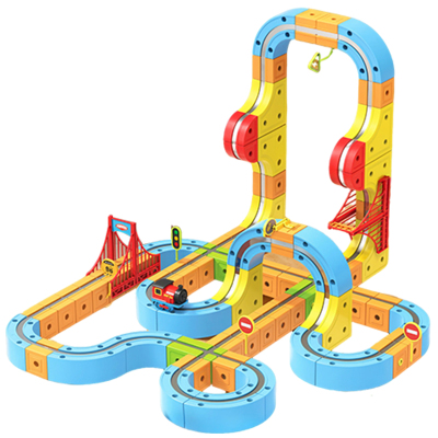 反重力磁吸轨道车男孩3到6岁玩具