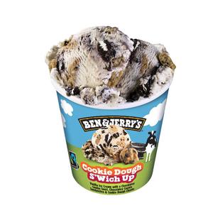 【部分临期】Ben&Jerrys本杰瑞冰淇淋巧克力布朗尼gelato冰激凌