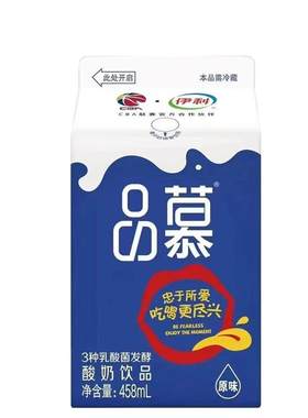 蒙牛活菌型低温酸奶458ml乳酸菌