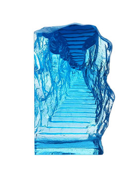 琉璃步步高升山路攀登高升路摆件