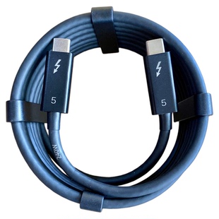 主动2米Thunderbolt5雷电3/4/5数据线240W80G适用苹果戴尔雷蛇惠普显卡扩展坞4K5K8K显示器