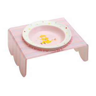 Petdebby宠物碗狗狗碗猫盆食盆猫碗增高架不易打翻猫粮碗猫饭碗