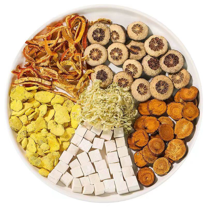 温胆汤泡脚泡脚包舌苔厚祛痰湿气
