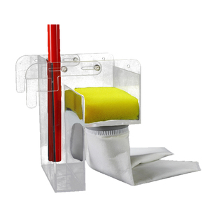 干湿分离滤袋支架 底滤鱼缸消音多级过滤 下水改造过滤盒静风听海