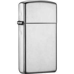 Zippo官方旗舰店之宝正品纤巧镜面银机煤油打火机送男友新年礼物