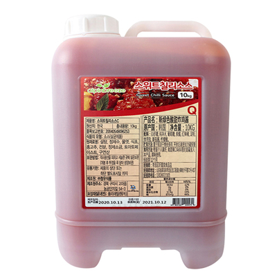 韩国福与禄新绿色酸甜炸鸡酱