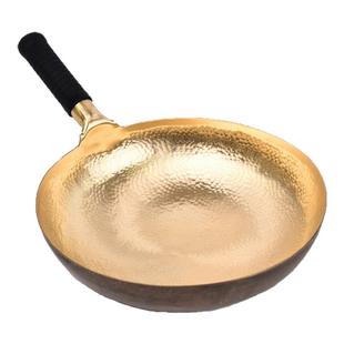 正品章丘手工铁锅纯正铜锅炒菜锅官方旗舰店老式炒锅不粘锅无涂层