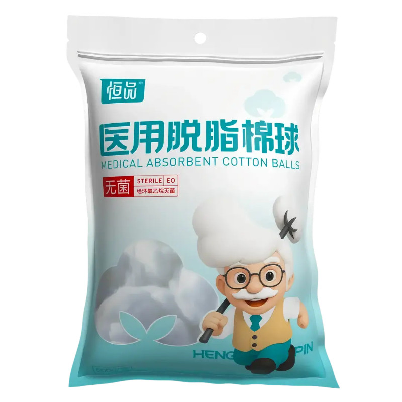 大包500g医用棉球无菌脱脂棉花球