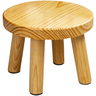 简约小木凳实木家用小凳子小板矮凳大人儿童结实耐用创意木头凳子