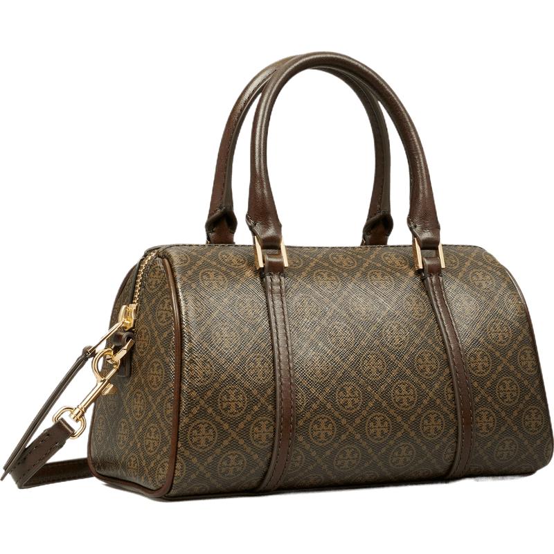 TORY BURCH 汤丽柏琦 T MONOGRAM 迷你酒桶包可可包女包 164900