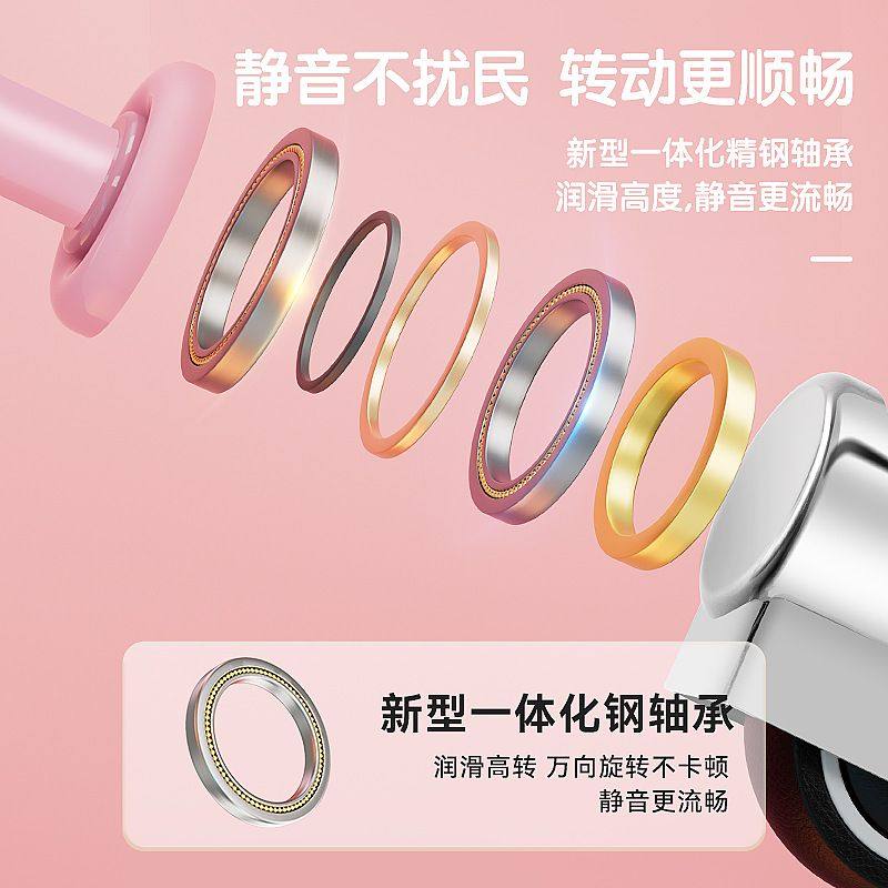 健腹轮滑盘腹肌轮健身超静音家用室内腹肌训练器减肥神器运动器材