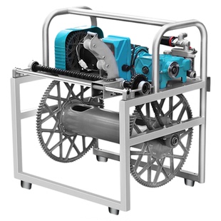 精德打药机高压农用360度感应收放管免黄油双电机智能遥控农药机