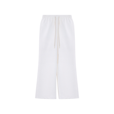 萧娘【棠颂】针织长裤肌理感显瘦高卫裤宽松休闲直筒女裤XNA0094