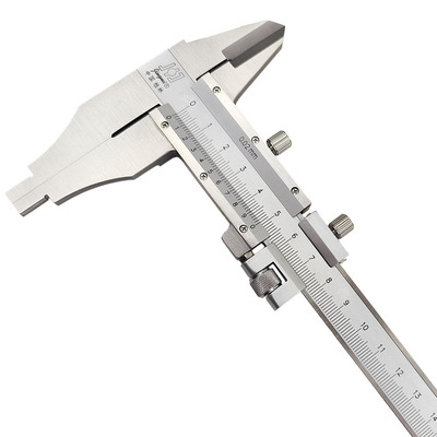 桂林精密游标卡尺0-300-500-600mm1米加十0.02内外径津广精密量具
