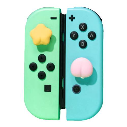 极想 任天堂switch摇杆帽 ns硅胶保护套oled手柄键帽lite周边配件