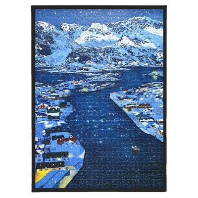 Comitok挪威之夜拼图蓝卡1000片